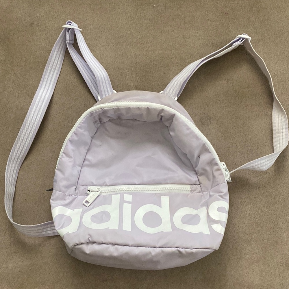 Adidas Sporty Purple Backpack - Picture 1 of 4